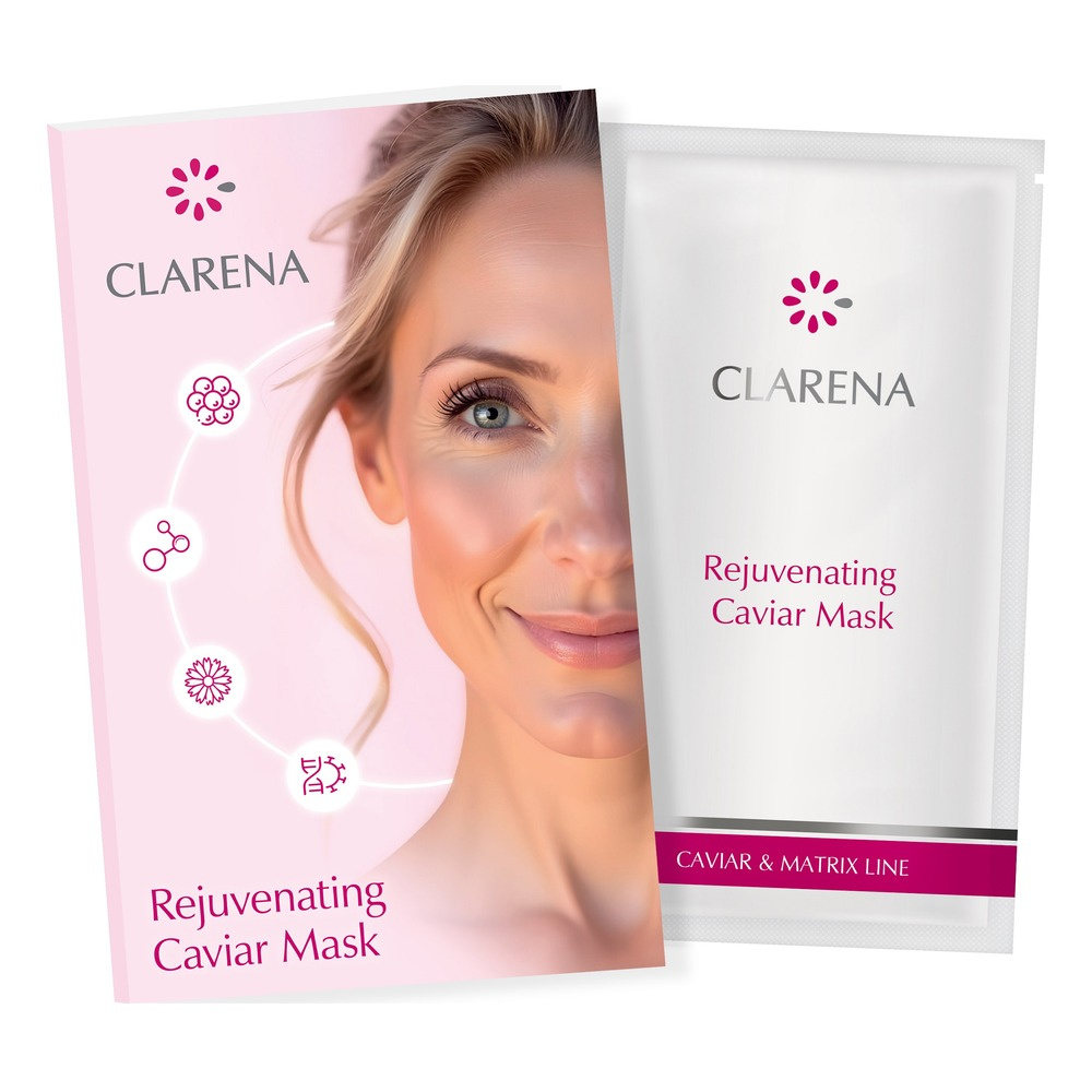 Clarena Rejuvenating Caviar Mask for Mature Skin 5ml