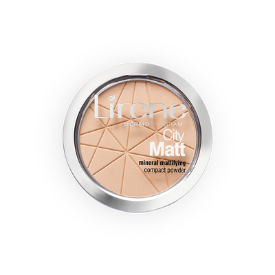 Lirene City Matt Mineral Mattifying Powder No. 01 Transparent 9g