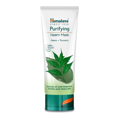 Himalaya Purifying Neem Mask a Purifying Mask For Oily and Pimple-Prone Skin 75ml
