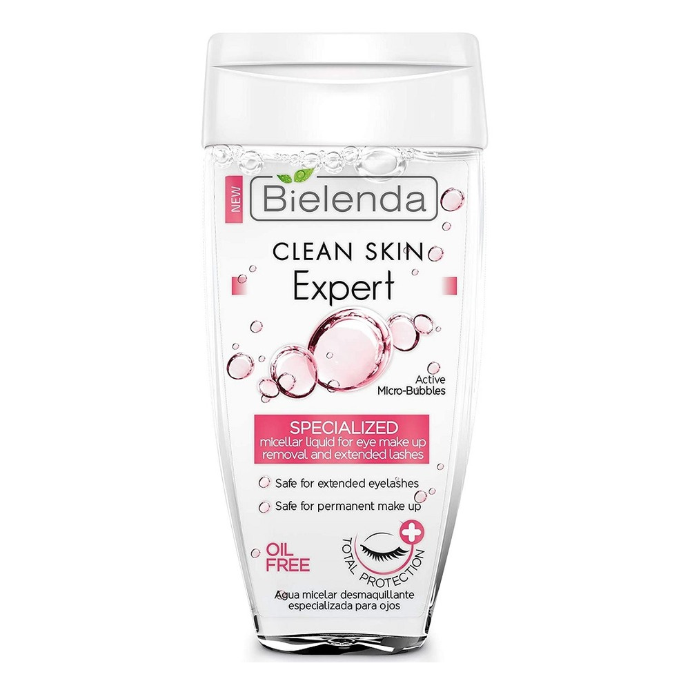 Bielenda Clean Skin Expert Specialized Eye Make-Up Remover for Eyelash Extensions 150ml