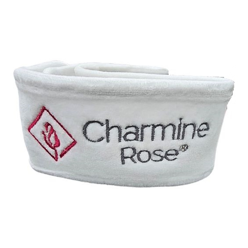 Charmine Rose Terry Cloth Headband for Beauty Treatments and Spa