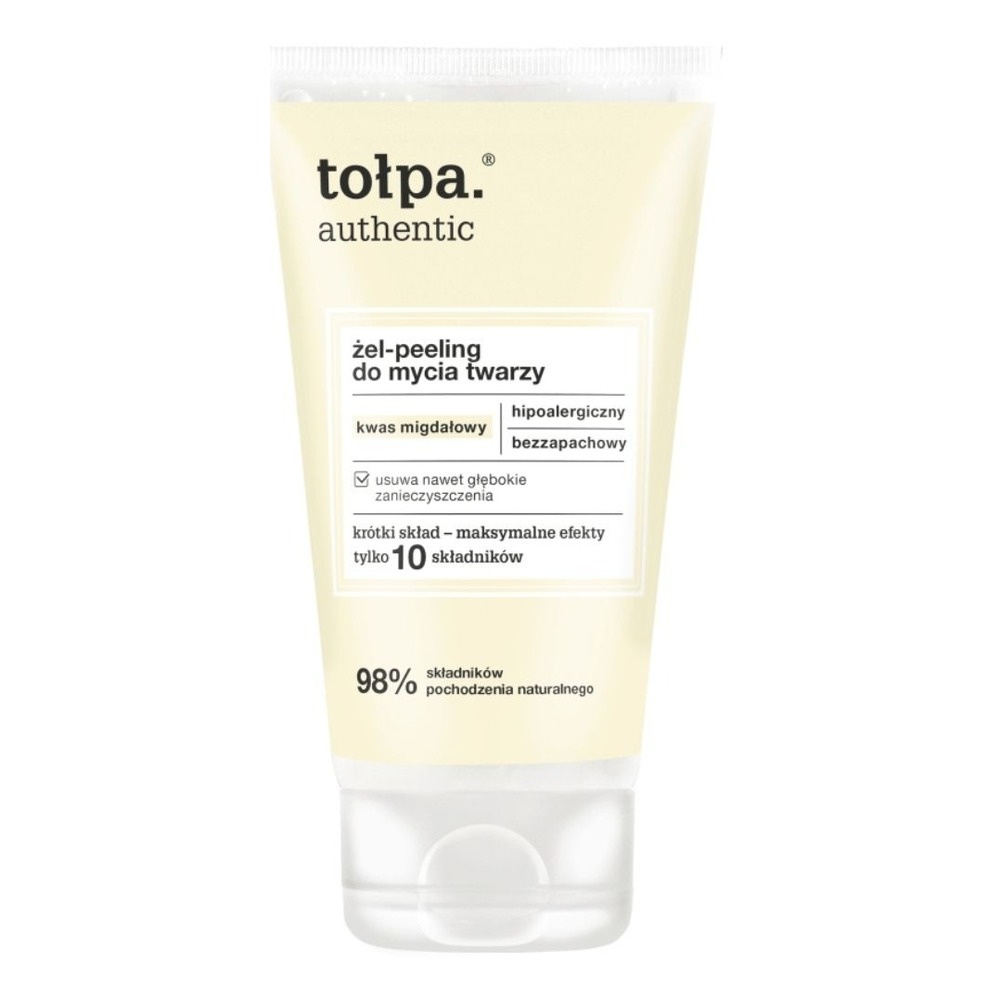 Tolpa Authentic Gentle Exfoliating Face Gel Scrub Cleanser 150ml