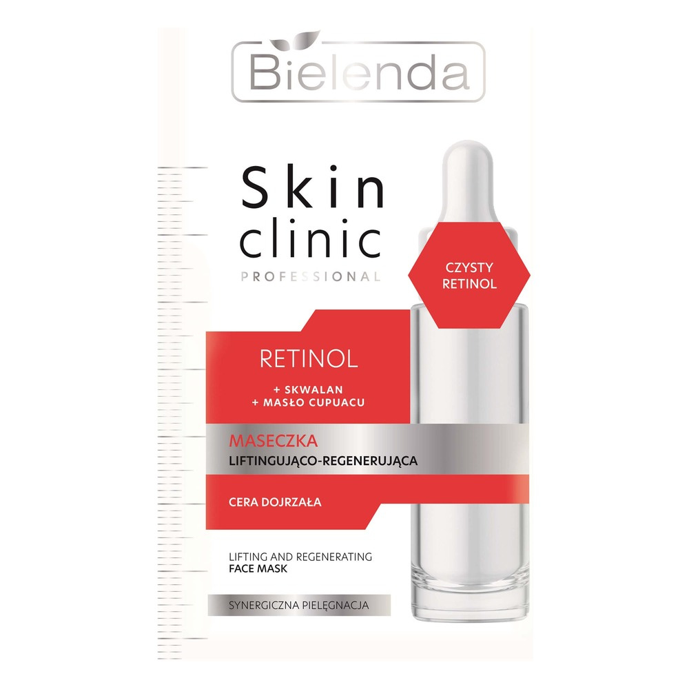 Bielenda Skin Clinic Professional Retinol Lifting and Regenerating Mask for Mature Skin 8g