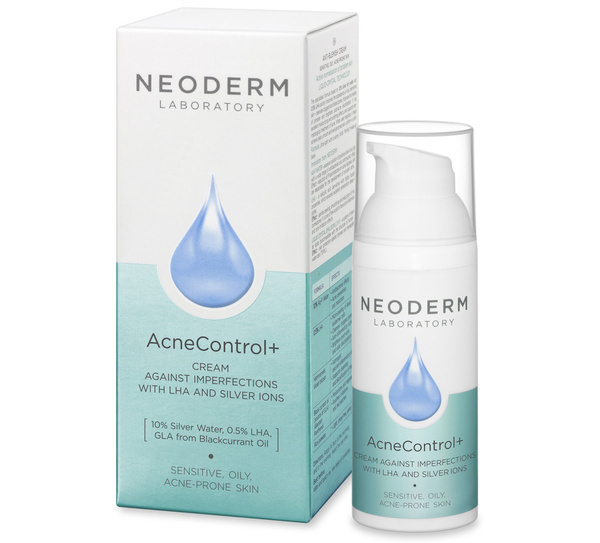 Neoderm AcneControl Anti Imperfections Cream with LHA and Silver Ions 50ml