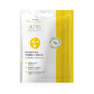 Apis Illuminating Firming Sheet Mask 20g
