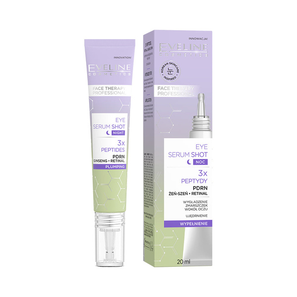 Eveline Serum Shot eye serum night 3x peptides 30 ml