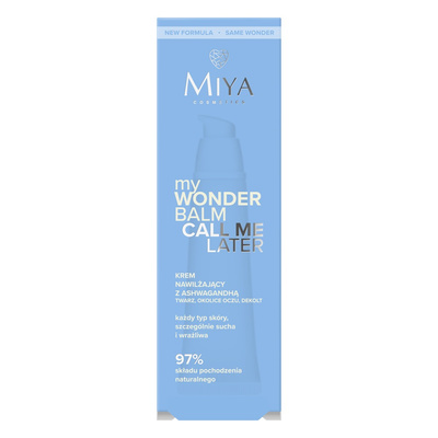Miya myWONDERBALM Call me later, Moisturizing cream with ashwagandha, 75ml
