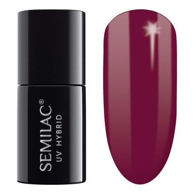 Semilac Classic Hybrid Gel Polish Hottie - 028 Classic Wine 7ml