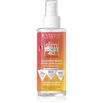 Eveline Slim Extreme 4D Designer Oil Slimming Serum for Body Massage 150ml
