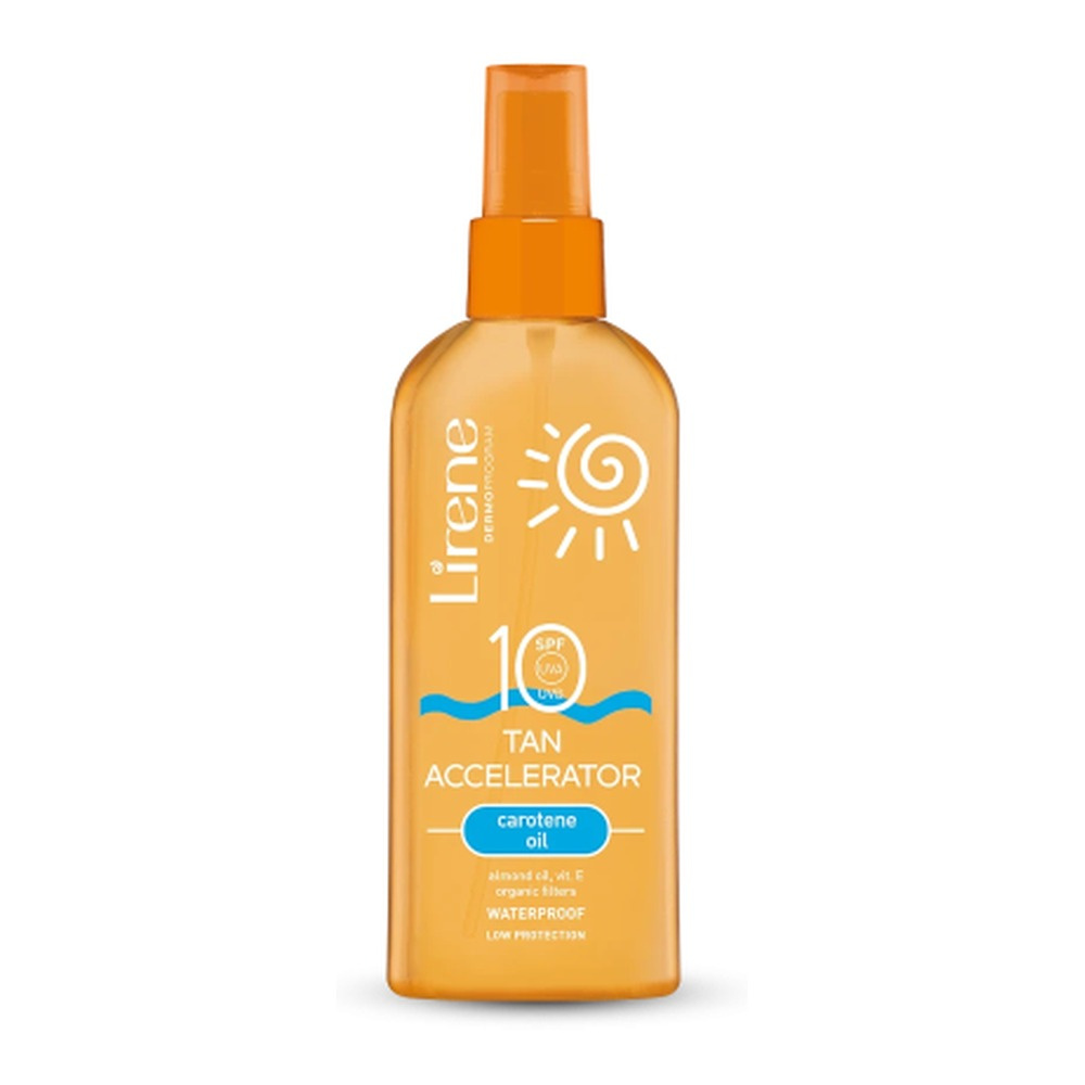 Lirene Uk Sun Tan Accelerator with Carotene Oil SPF 10 150ml