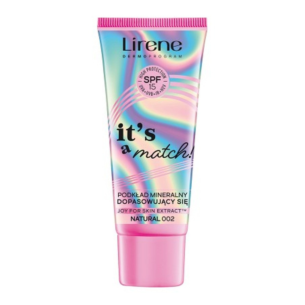 Lirene It's a Match! Mineral Matching Foundation SPF15 002 Natural 30ml