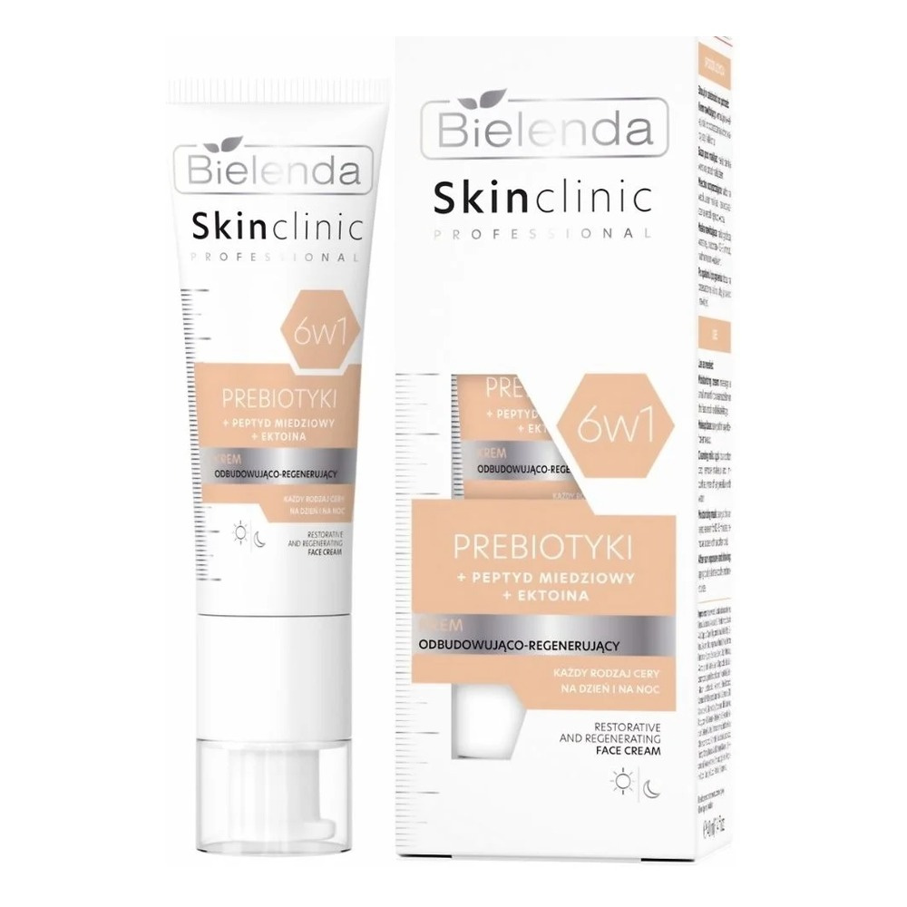 Bielenda Skin Clinic Professional Prebiotics 6-in-1 Rebuilding and Regenerating Cream 40ml