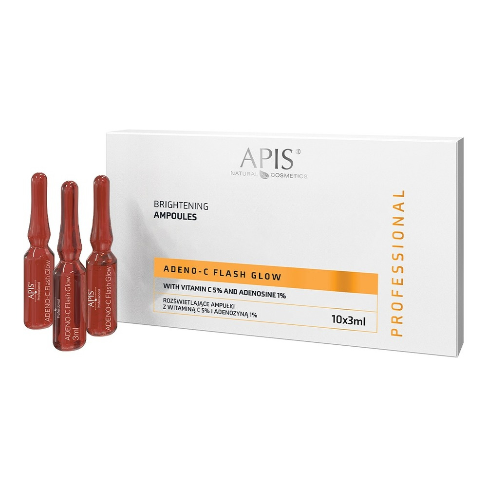 Apis Professional Adeno-C Flash Glow Brightening Ampoules 10x3ml