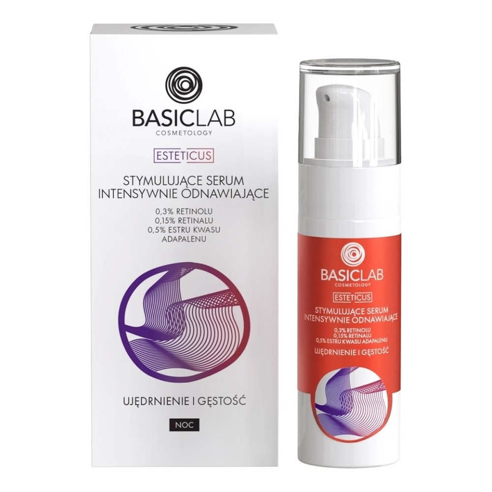 BasicLab Cosmetology Esteticus Retinoid Renewal Face Serum with 0.3% Retinol 30ml