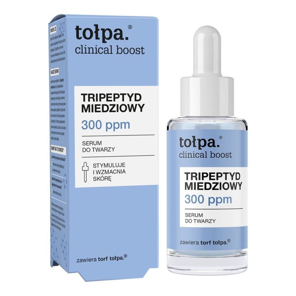 Tolpa Clinical Boost Copper Tripeptide Facial Serum 30ml