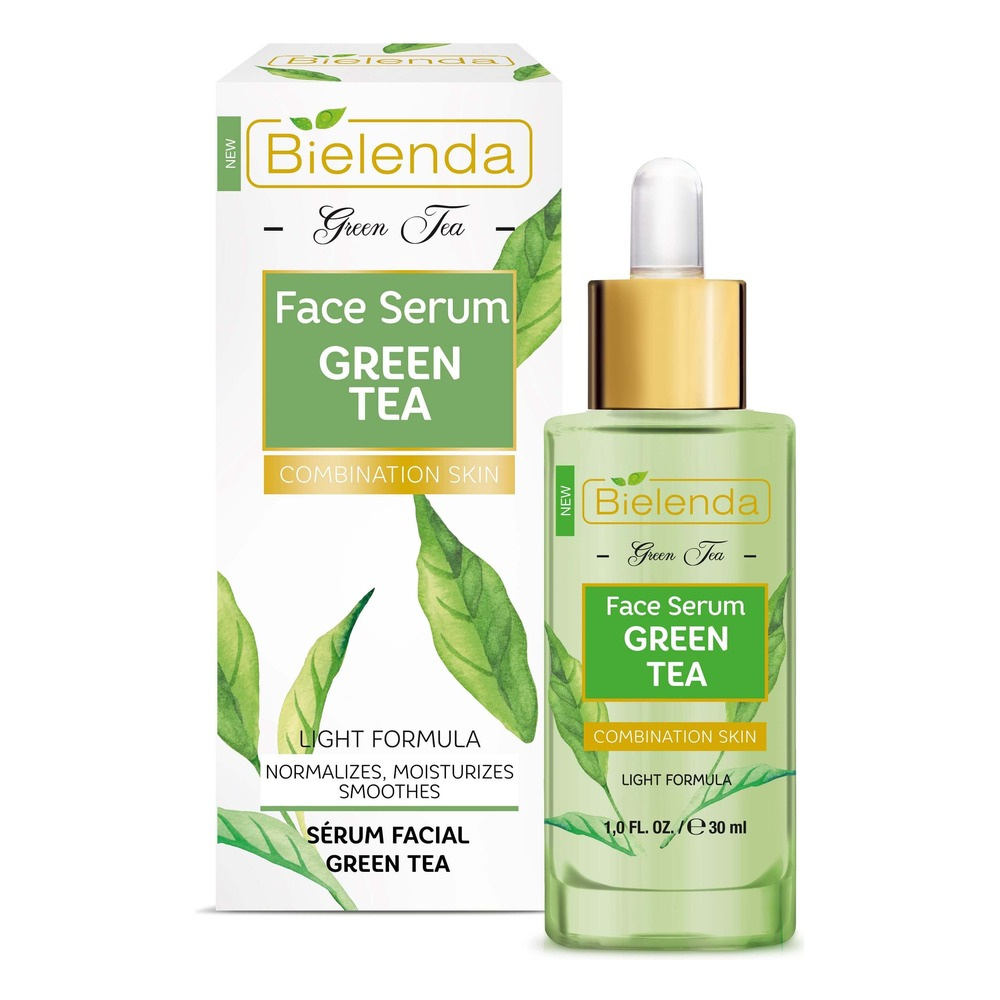 Bielenda Green Tea Normalizing and Moisturizing Face Serum for Combination Skin 30ml