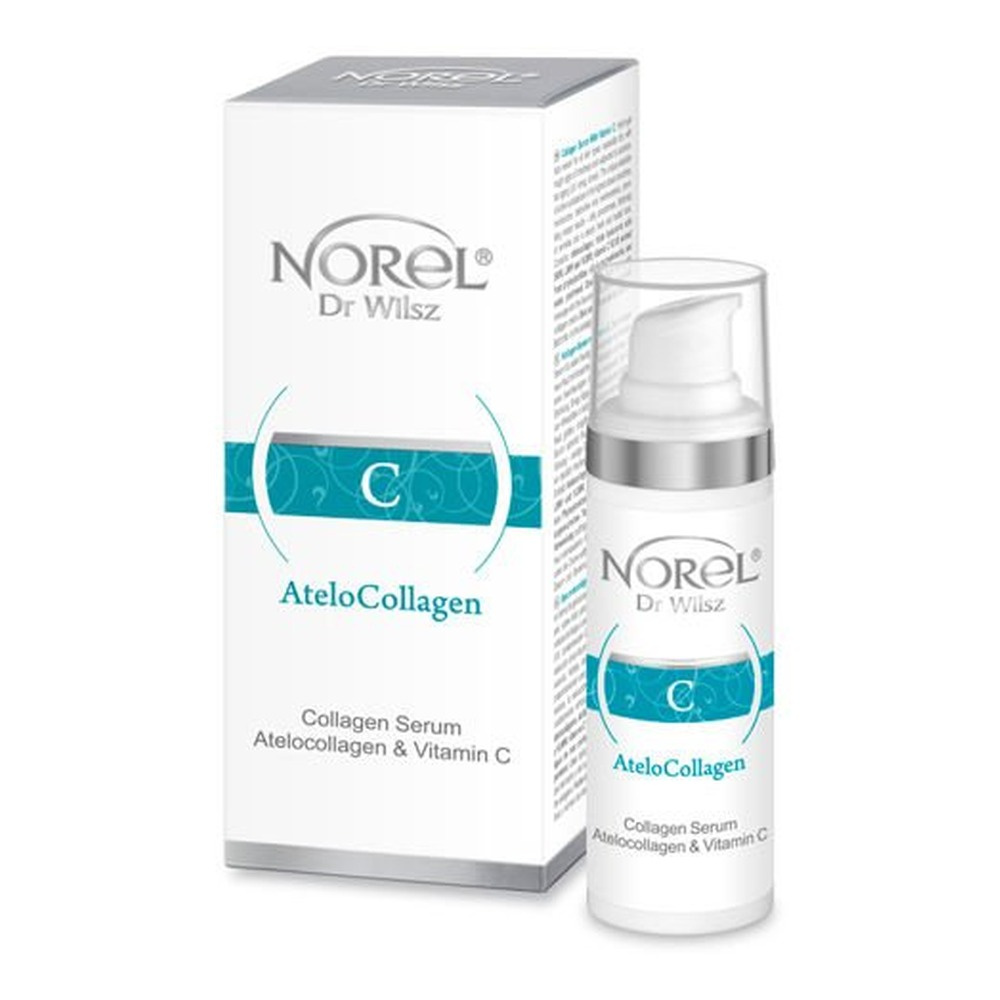 Norel AteloCollagen Serum with Atelocollagen and Vitamin C for Dry Dehydrated Skin 30ml