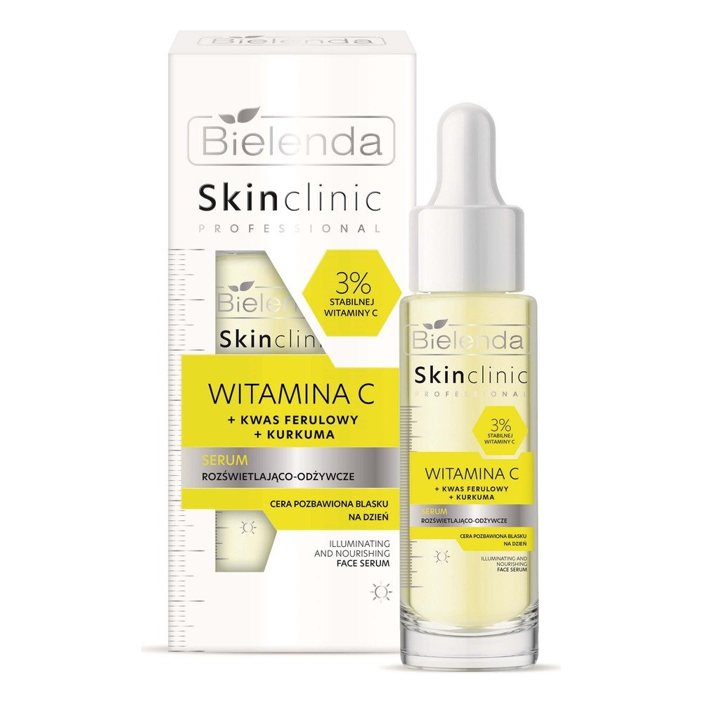 Bielenda Skin Clinic Professional Vitamin C Brightening and Nourishing Day Serum for Dull Skin 30ml