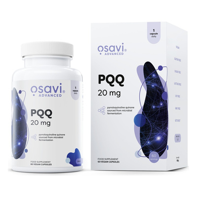 Osavi PQQ 20mg 60 vegan caps