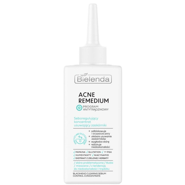 Bielenda Acne Remedium Sebum-Regulating Concentrate for Blackhead Removal 130ml