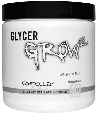 Controlled Labs GlycerGrow 2 Unflavored Powder for Cell Volumization and Hydration 234g