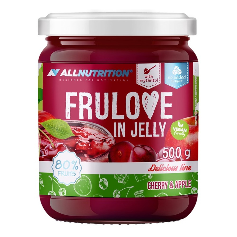 Allnutrition Delicious Line Frulove Fruits in Gel Cherry and Apple 500g