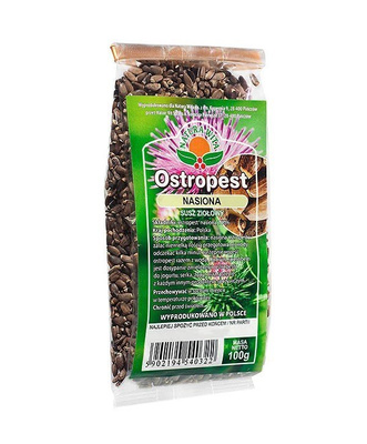 Natura Wita Herbal Milk Thistle Dried Seeds for Liver Functioning Support 100g