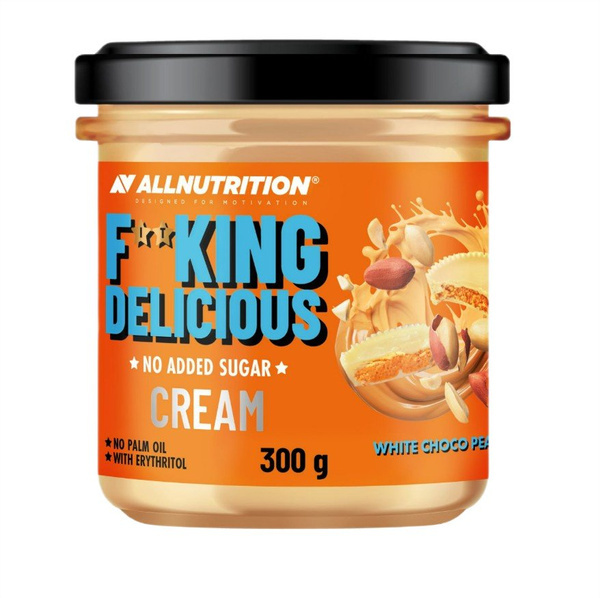 AllNutrition Fitking Delicious Cream White Choco Peanut 300g