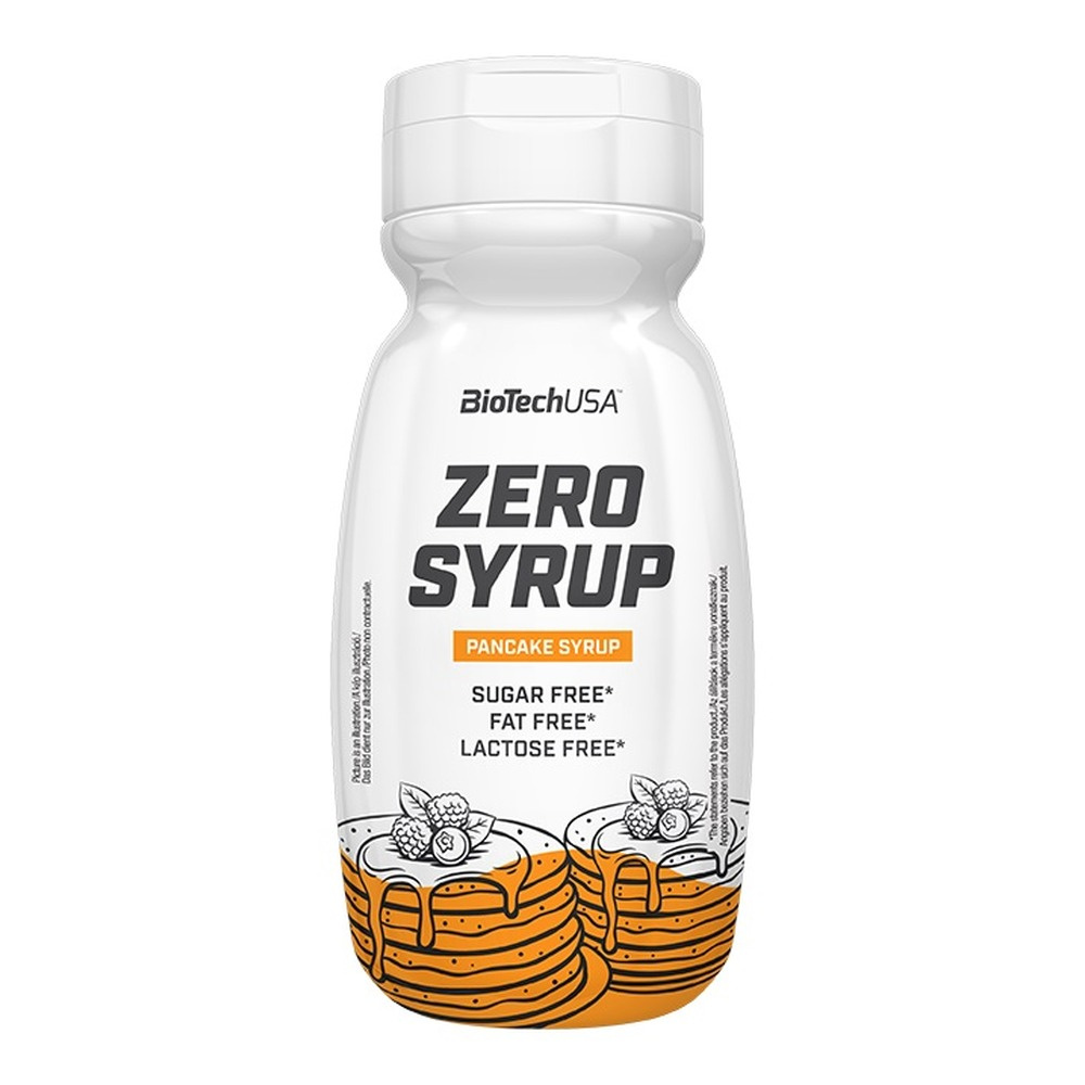 BioTechUSA Zero Syrup Pancake Syrup Low Calorie and Sugar Free 320ml