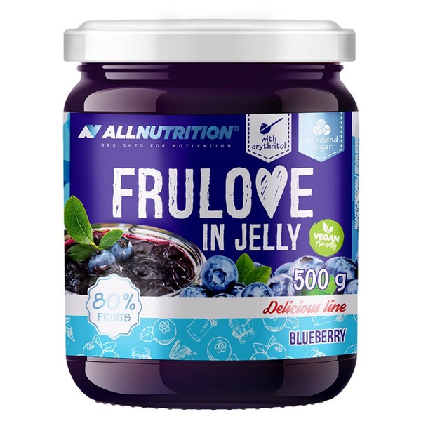 Allnutrition Delicious Line Frulove Blueberry In Jelly 500g Best Before 31.01.26