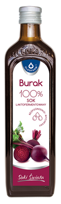 Oleofarm Juices World 100% Lacto-Fermented Beetroot Juice 490ml