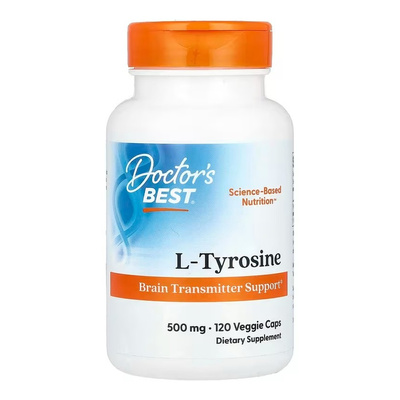 L-Tyrosine, 500mg - 120 vcaps