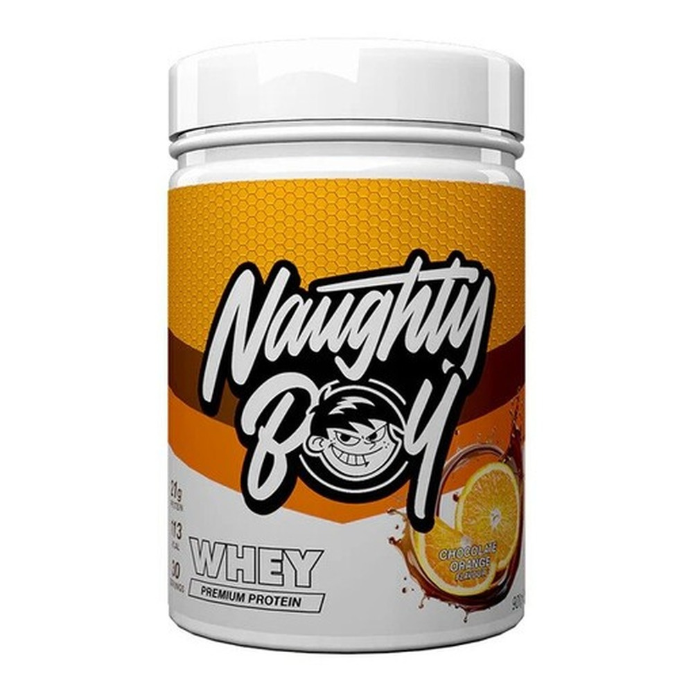 Naughty Boy Advanced Whey Protein Chocolate Orange for Muscle Growth 900g