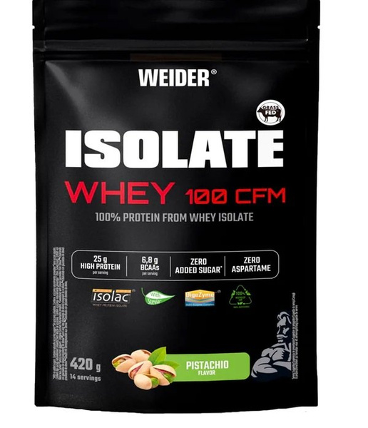 Weider Isolate Whey 100 CFM, Pistachio - 420g  