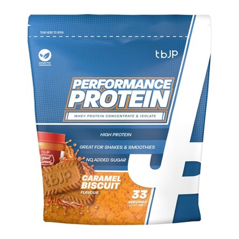 Trained by JP Performance Protein, Caramel Biscuit - 1000g