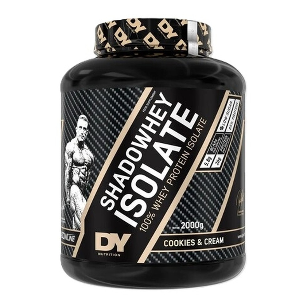 Dorian Yates Shadowhey Isolate Cookies & Cream Whey Protein Isolate For Muscle Growth and Recovery 2000g