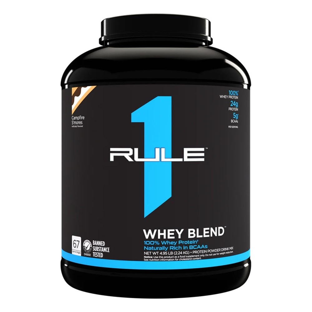 Rule One R1 Whey Blend, Campfire S'mores - 2240g