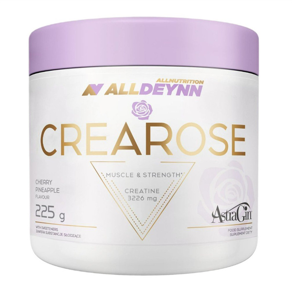 Allnutrition AllDeynn Crearose Creatine for Women for Performance Cherry Pineapple 225g