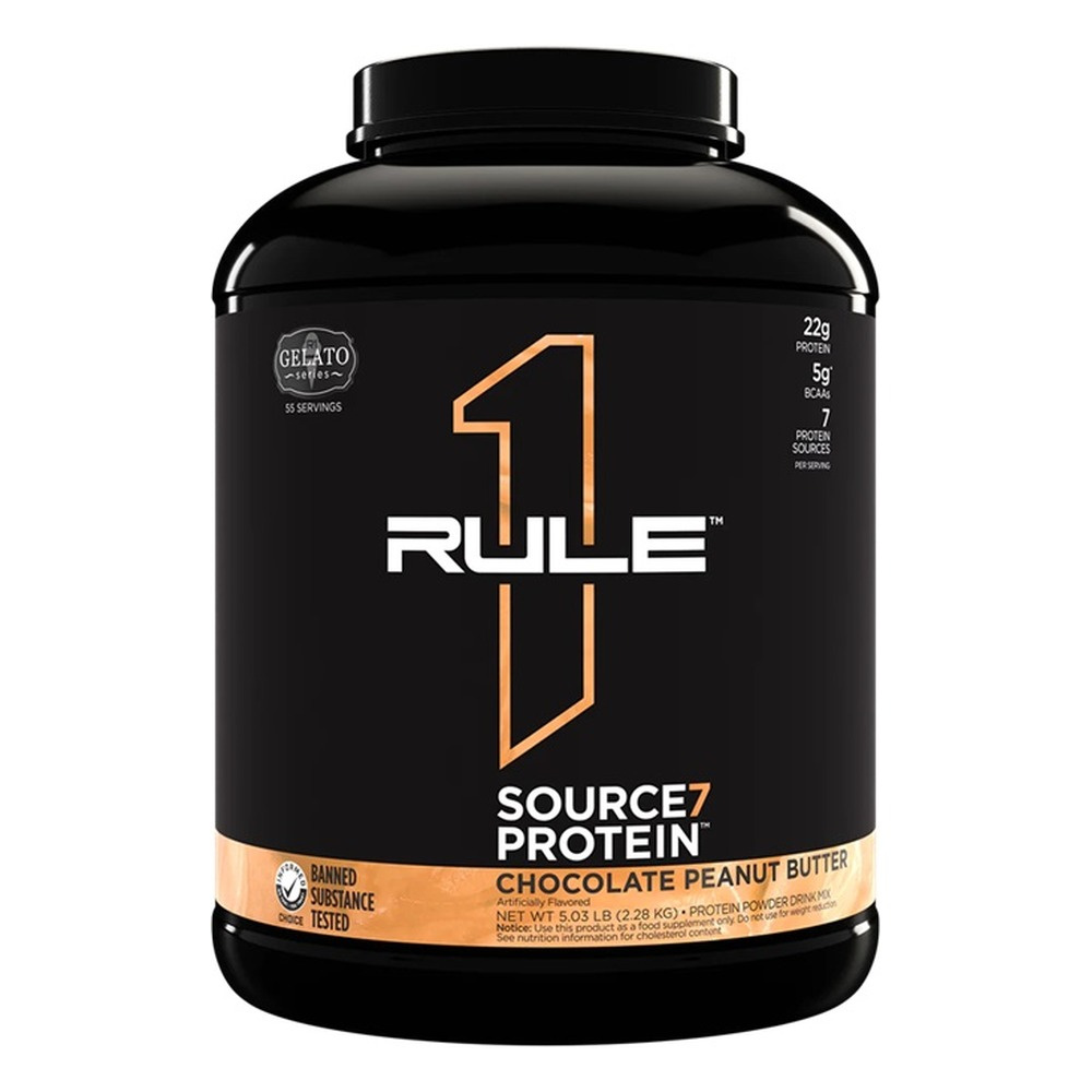 Rule One Source7 Protein, Chocolate Peanut Butter Gelato - 2280g