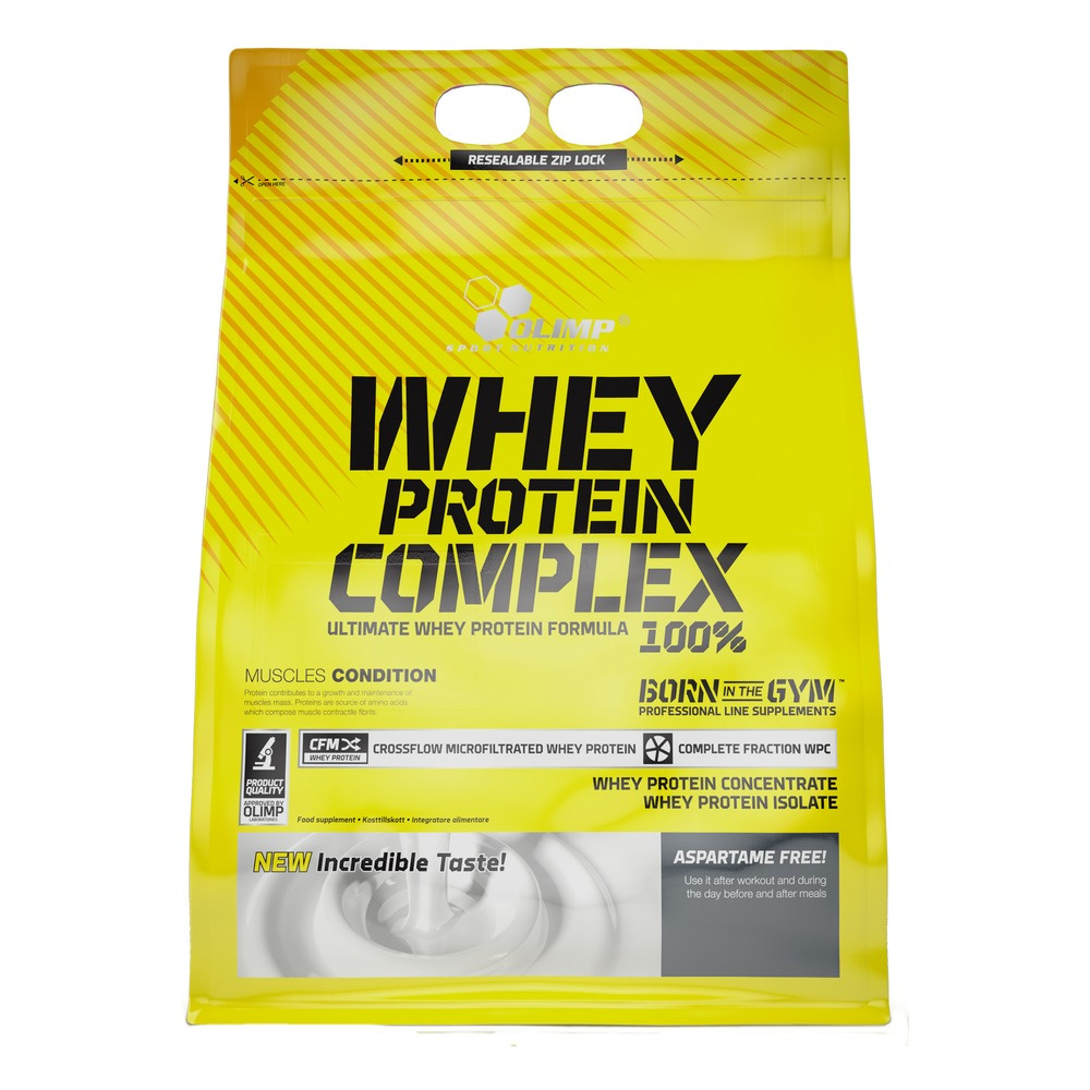 Olimp Nutrition Whey Protein Complex 100% Cookies Cream Protein for Muscle Mass 2270g