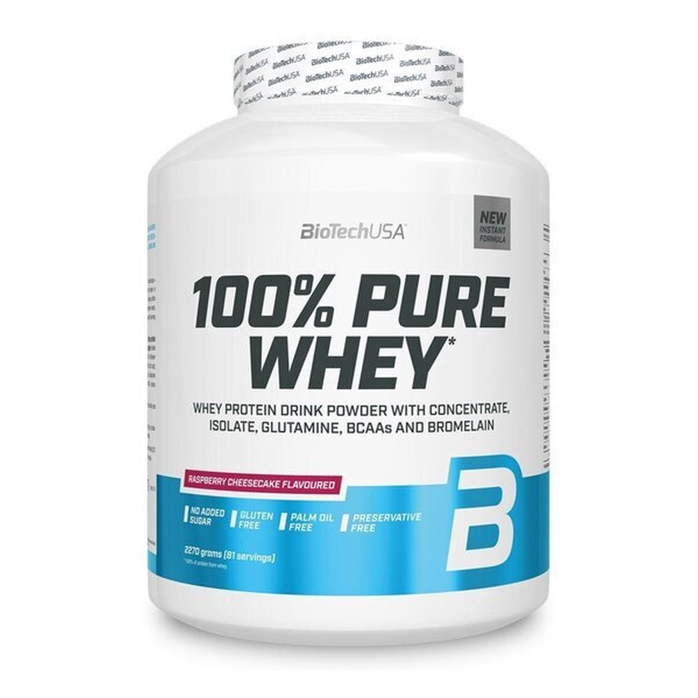 BioTechUSA 100% Pure Whey Apple Pie Whey Protein Powder For Muscle Growth and Recovery 2270g