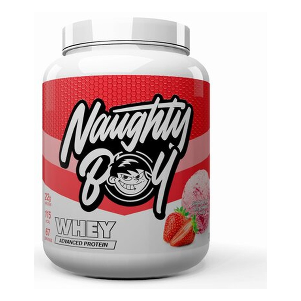 Naughty Boy Advanced Whey Strawberry Milkshake Protein Powder 2010g