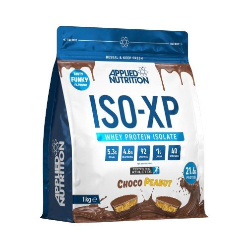 Applied Nutrition ISO-XP Choco Peanut Whey Protein Isolate for Muscle Growth and Recovery 1000g