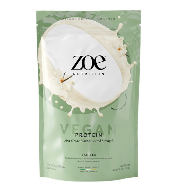 ZOE Nutrition Vegan Protein, Vanilla Madagascar - 454g