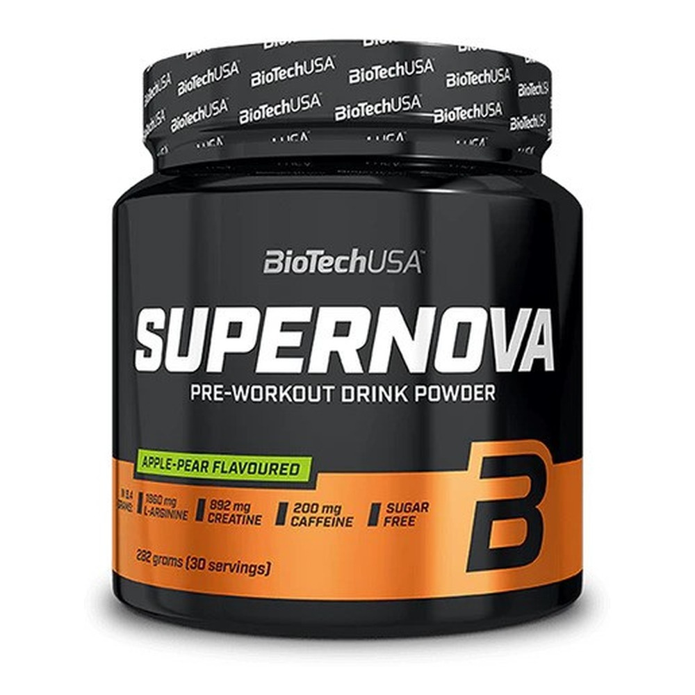 BioTechUSA Supernova Pre-Workout Powder, Apple-Pear 282g