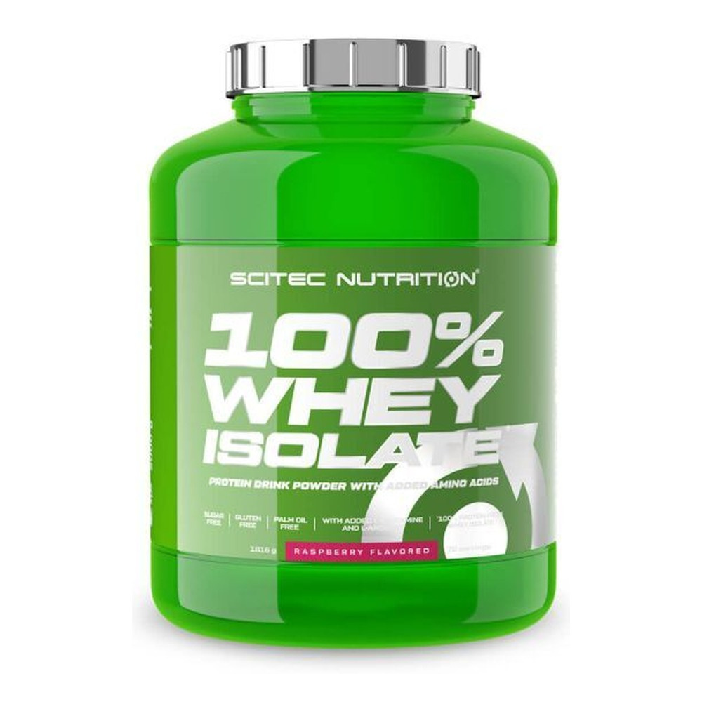 SciTec 100% Whey Isolate, Raspberry - 1816g