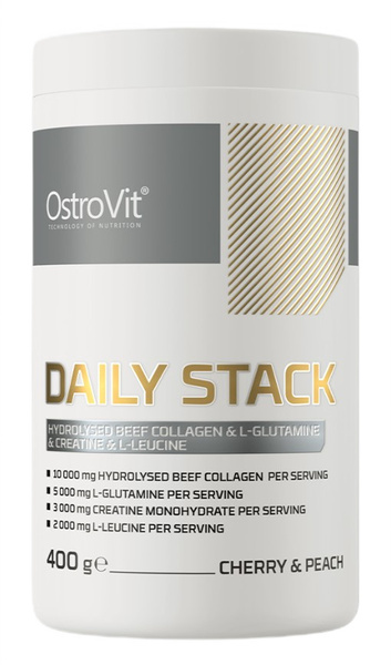 OstroVit Daily Stack, Cherry & Peach - 400g