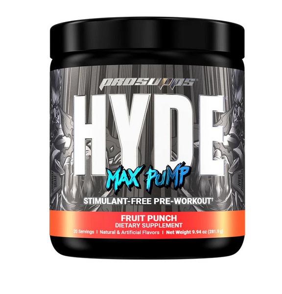 ProSupps Hyde Max Pump, Fruit Punch - 281g