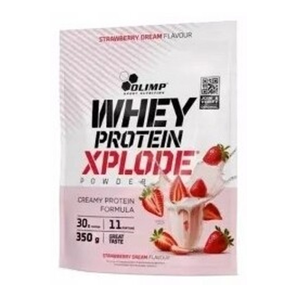 Olimp Whey Protein Xplode Strawberry Protein for Muscle Growth 350g