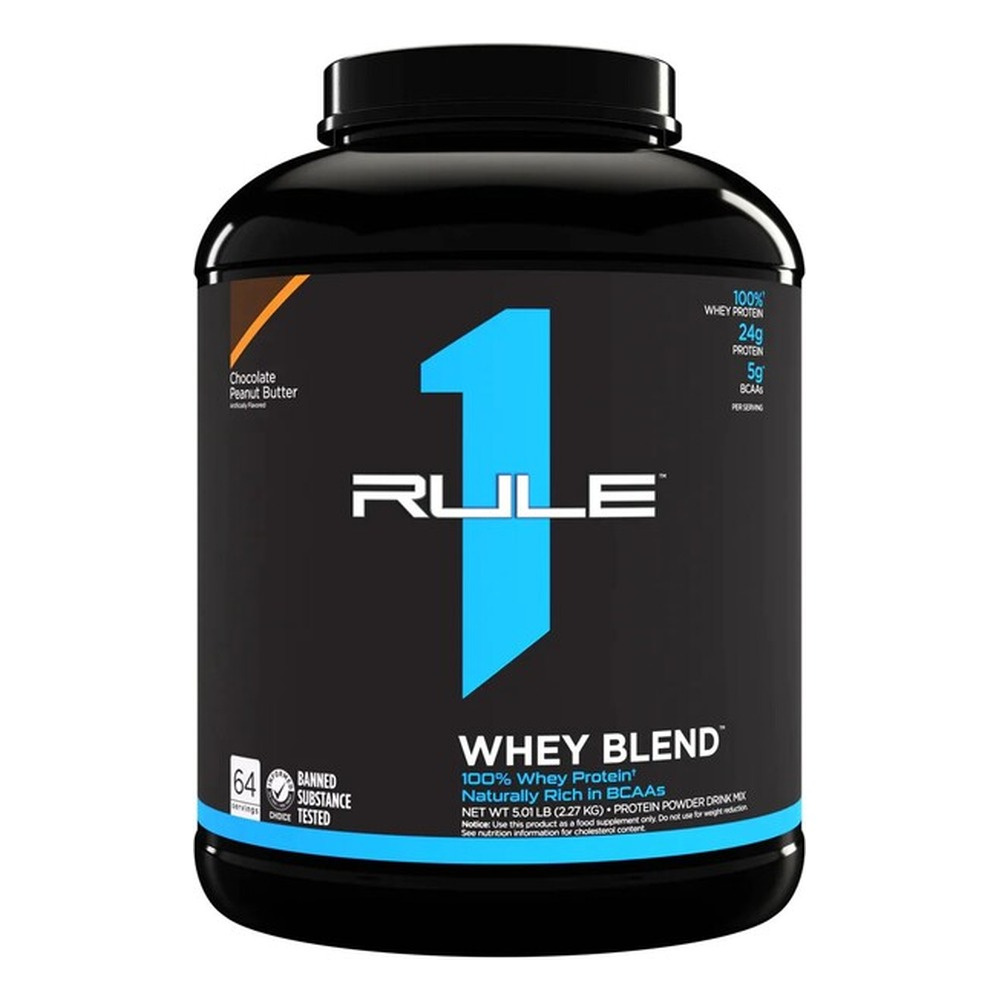 Rule One R1 Whey Blend, Chocolate Peanut Butter - 2270g
